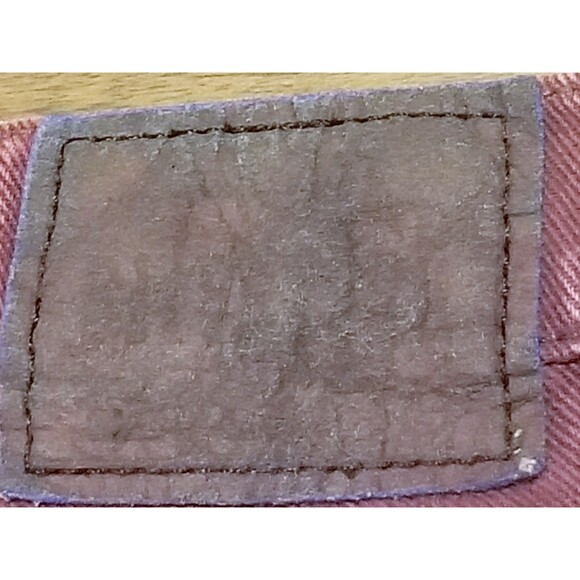 Levi's Silvertab Jeans Junior 9 M Purple 1997 Vintage Loose Denim USA (30x30.5) - Picture 7 of 7